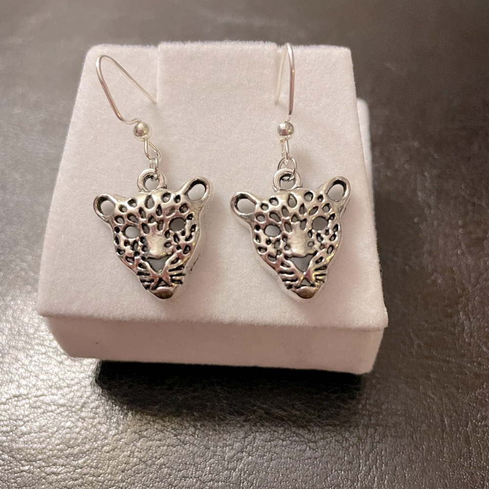 Handmade Cheetah Earrings